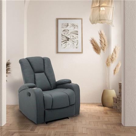RECLINER 1 ที่นั่ง KONCEPT MOSS 19216720 สีเทาเข้ม_3
