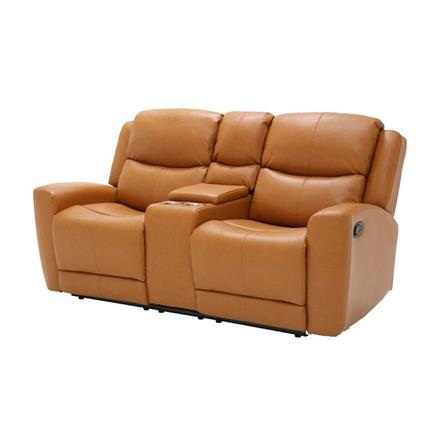 RECLINER 2 ที่นั่ง SB FURNITURE YUICHI 19224637 สีอิฐ_0