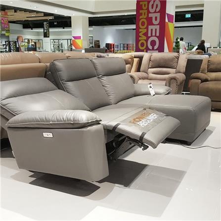 RECLINER 3 ที่นั่ง SB FURNITURE SNAZZY 19170333 สีเทา_6