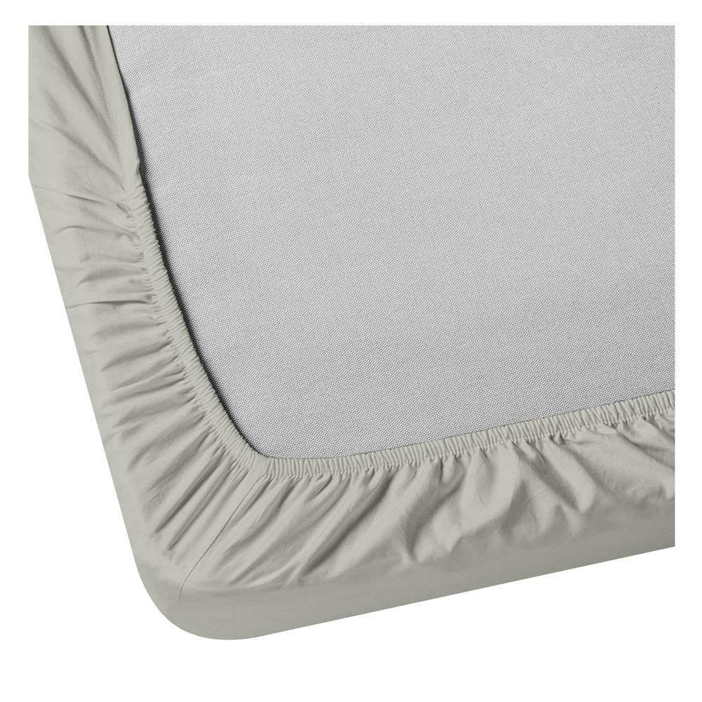 ผ้าปูที่นอน 5 ฟุต BED CLIP MICROTEX 16 นิ้ว สี GREY