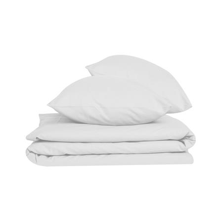 ชุดผ้าปูที่นอน 9.5 ฟุต 3 ชิ้น BED CLIP MICROTEX 14 นิ้ว สี WHITE_1