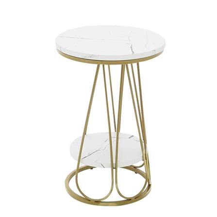 โต๊ะข้าง SB FURNITURE LUSH 19222333 40 ซม. สีทอง_1