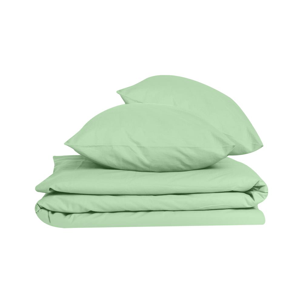 ชุดผ้าปูที่นอน 7 ฟุต 3 ชิ้น BED CLIP MICROTEX 14 นิ้ว สี MINT