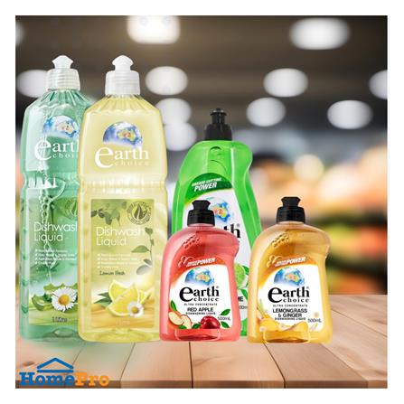 น้ำยาล้างจาน EARTH CHOICE 1 ลิตร ALOE FRESH_1