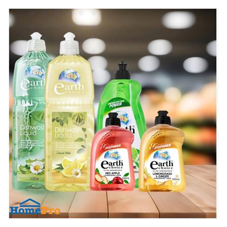 น้ำยาล้างจาน EARTH CHOICE 900 มล. กลิ่นกรีนที แอนด์ ไลม์_1