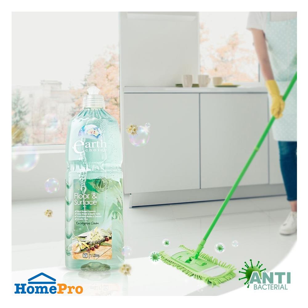 น้ำยาทำความสะอาดพื้นและพื้นผิว EARTH CHOICE 1 ลิตร EUCALYPTUS