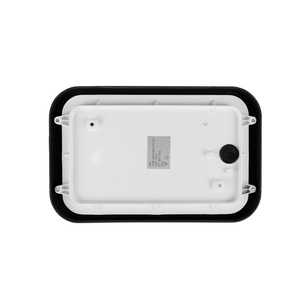 ไฟผนังภายนอก L&E 36-01100 สีดำ