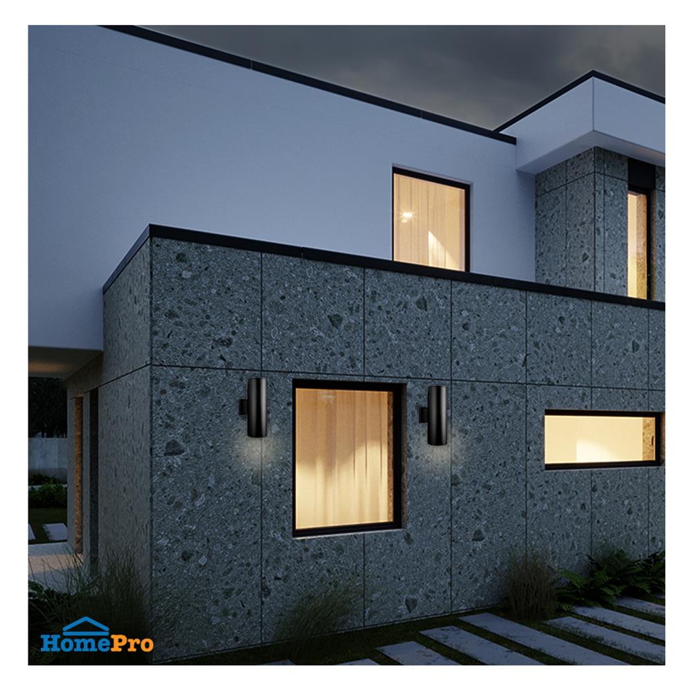 ไฟกิ่งภายนอก L&E 36-00132 สีดำ