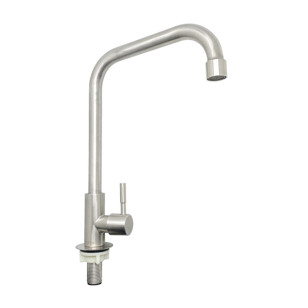 ก๊อกซิงค์เดี่ยวเคาน์เตอร์ NAPA 2966 สเตนเลส