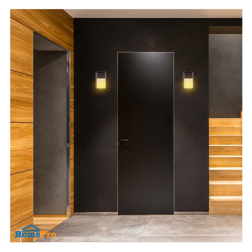 ไฟผนังภายนอก L&E 36-01315 สีดำ