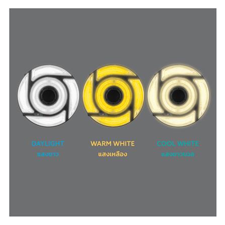 ไฟสนาม SOLAR LAMPTAN BRILUX 300 วัตต์ DAYLIGHT/COOL WHITE/WARM WHITE สีดำ_5