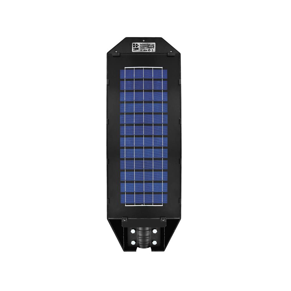 ไฟถนน SOLAR HI-TEK HFSS001500 150 วัตต์ DAYLIGHT/COOL WHITE/WARM WHITE สีดำ