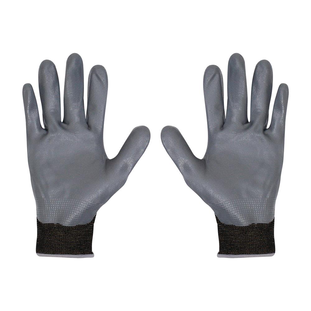 ถุงมือไนลอนเคลือบยาง SHOWA 370 SIZE L สีดำ