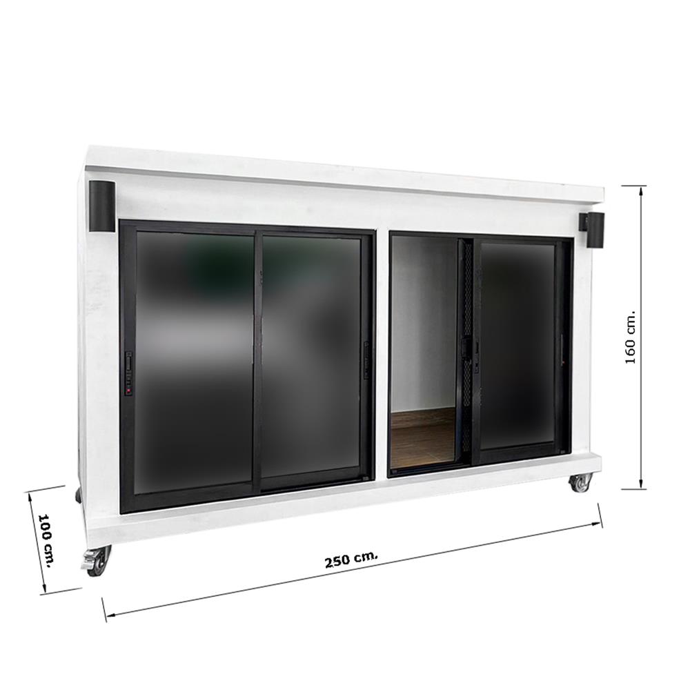 บ้านหมา บ้านแมว T.C. DOGHOUSE 3 MODERN 160X250X100 ซม.