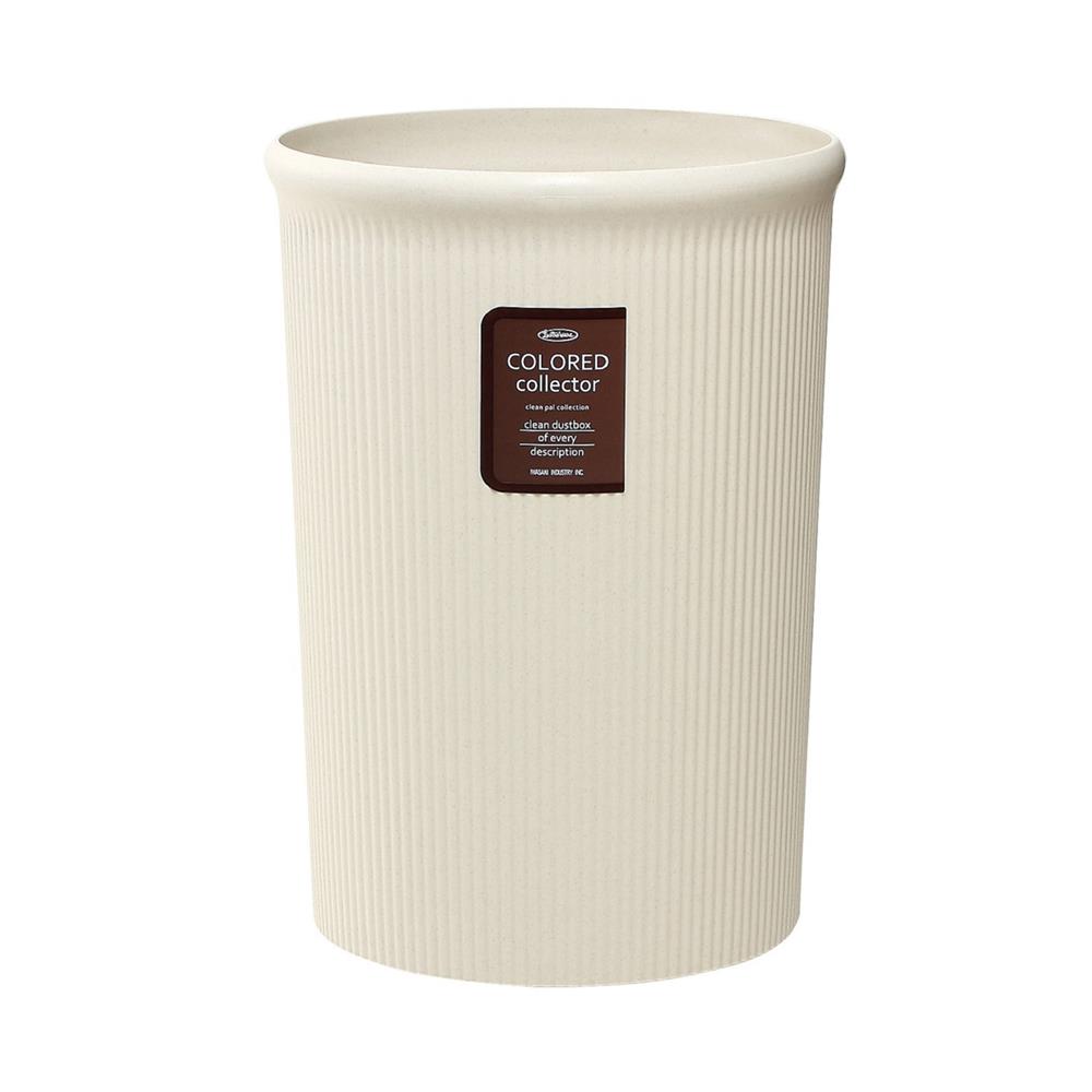 ถังขยะกลม LUSTROWARE 18 ลิตร สีครีม