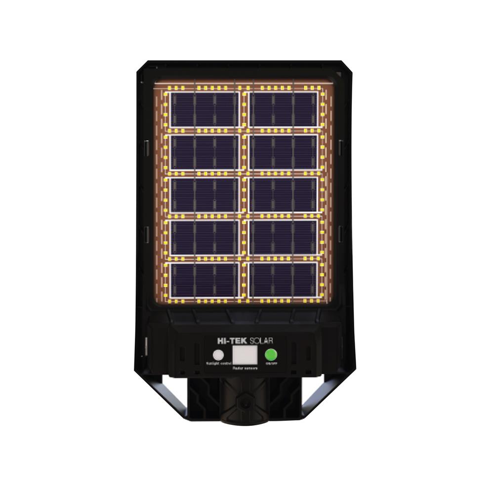 ไฟถนน SOLAR HI-TEK HFSS02100D 100 วัตต์ DAYLIGHT สีดำ