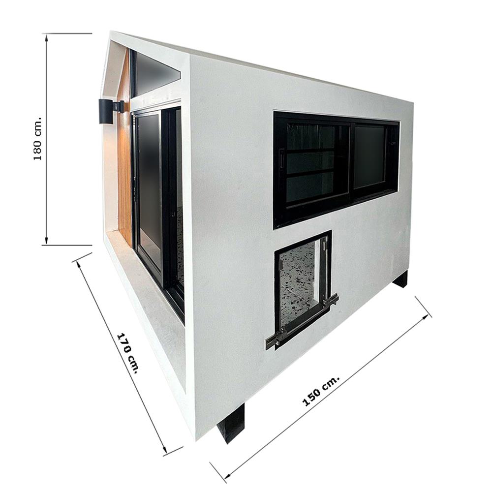 บ้านหมา บ้านแมว T.C. DOGHOUSE 11 NORDIC 170X150X180 ซม.