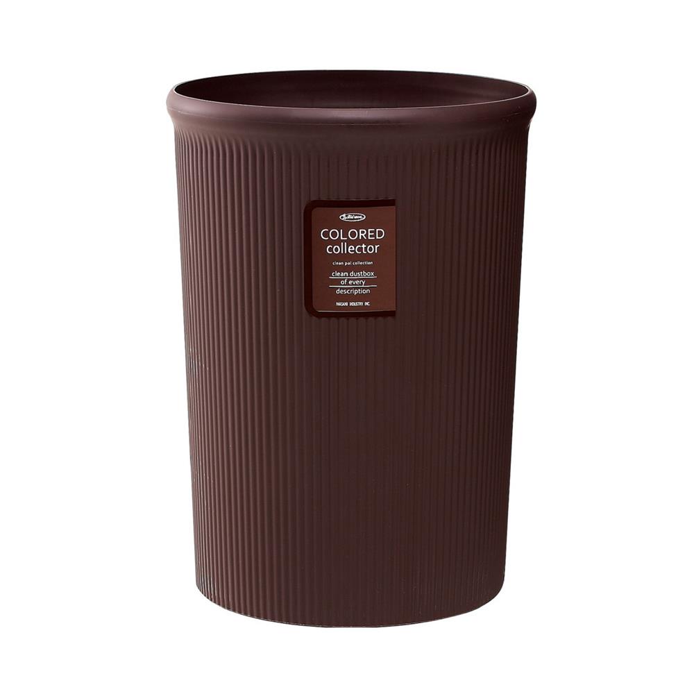 ถังขยะกลม LUSTROWARE 18 ลิตร สีน้ำตาล