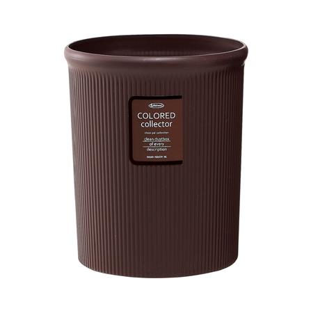 ถังขยะกลม LUSTROWARE 5.5 ลิตร สีน้ำตาล_0