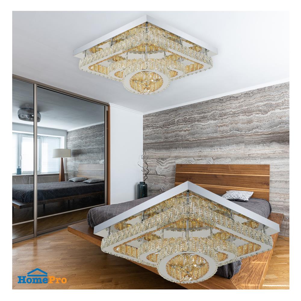 ไฟถาด LED LUMAX 01-A0212 80 วัตต์ DAYLIGHT/COOL WHITE/WARM WHITE สีเงิน 1 หัว