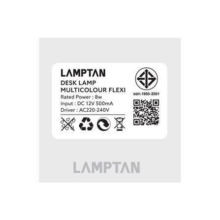 ไฟอ่านหนังสือ LED LAMPTAN FLEXI DCW 8 วัตต์ สีขาว_10