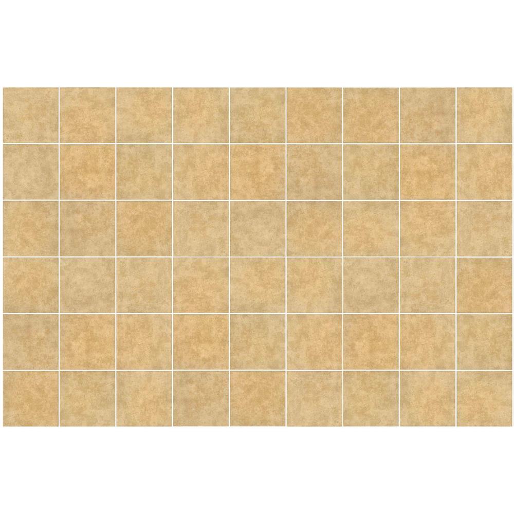 กระเบื้องผนังพอร์ซเลน 4x4 นิ้ว COTTO สลิม บริค เบจ PM 1 ตร.ม.