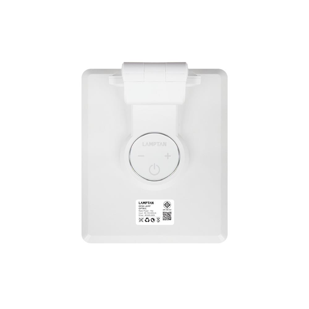 ไฟอ่านหนังสือ LED LAMPTAN OPTRIC CW 10 วัตต์ สีขาว