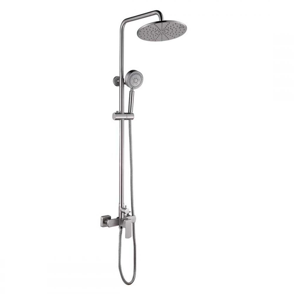 ฝักบัว RAIN SHOWER ผสม RASLAND RA F621-SS-MATT สเตนเลส