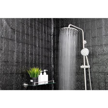 ฝักบัว RAIN SHOWER ผสม RASLAND RA F621-SS-MATT สเตนเลส_3