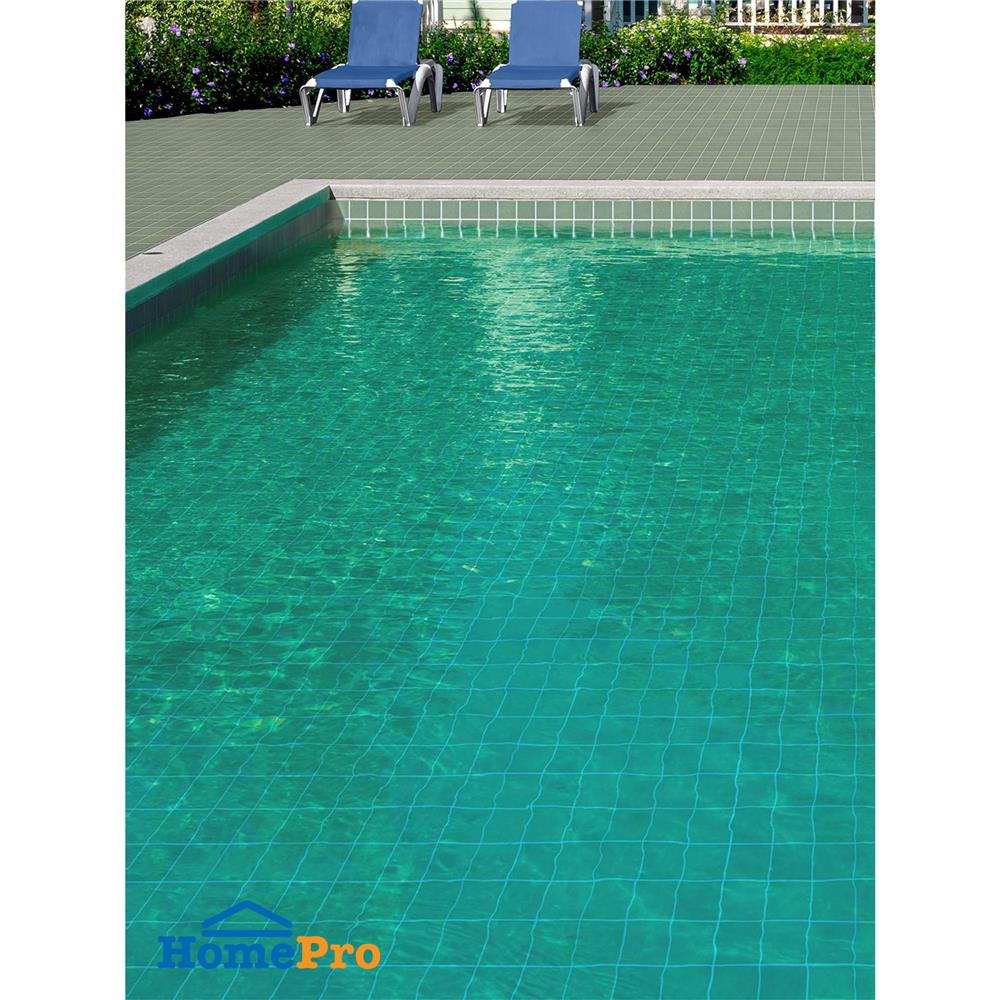 กระเบื้องผนังพอร์ซเลน 4x4 นิ้ว COTTO สลิม บริค เขียว PM 1 ตร.ม.