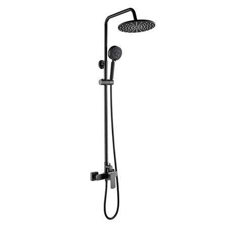 ฝักบัว RAIN SHOWER ผสม RASLAND RA F621-BLACK สีดำ_0