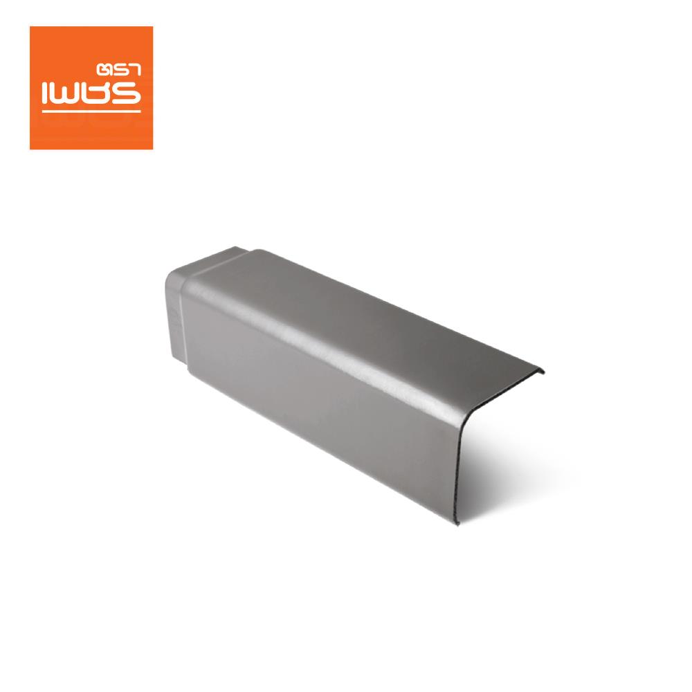 ครอบข้าง เจียระไน ตราเพชร 50x21 ซม. สีเทาเงิน