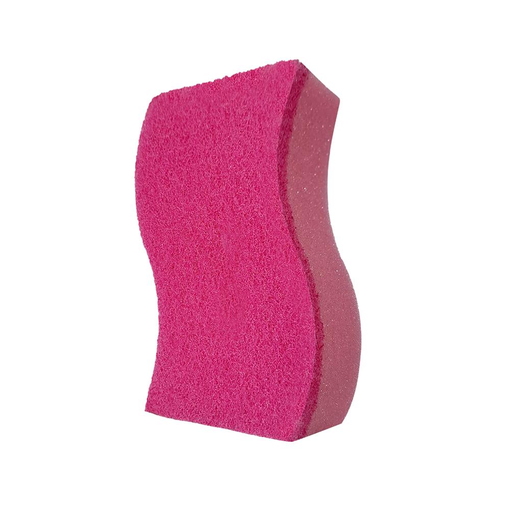 ฟองน้ำพร้อมใยขัด SCOTCH-BRITE ANTIBACTERIAL 11.5x7 ซม. สีชมพู