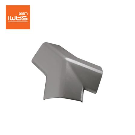 ครอบ 3 ทาง 40 องศา เจียระไน ตราเพชร 40x21 ซม. สีเทาเงิน_0