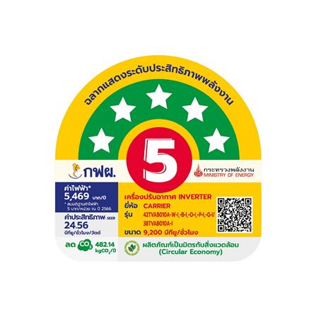 แอร์ผนัง CARRIER 42TVAB010ABI 9200 บีทียู อินเวอร์เตอร์_4