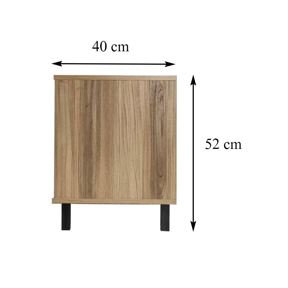 ตู้วางทีวี FURDINI TV1291 120 ซม. สีเชสนัท/กราไฟท์