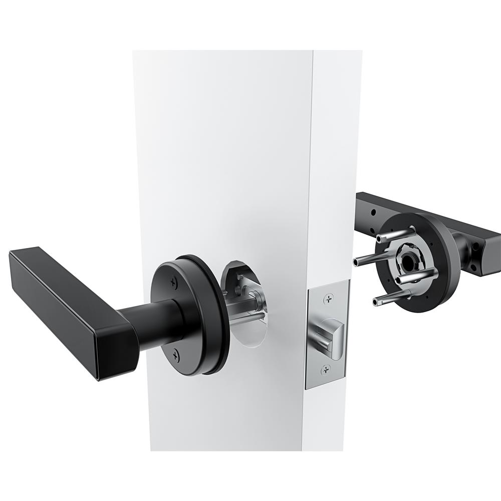 กลอนดิจิตอล ISON N-9925 BL สีดำ