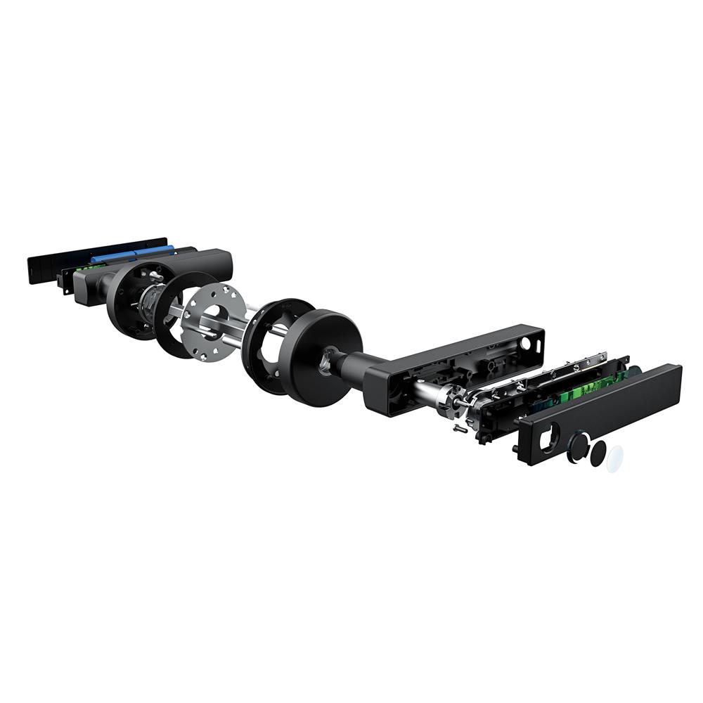 กลอนดิจิตอล ISON N-9925 BL สีดำ