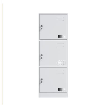 ตู้เหล็ก 3 บานเปิดทึบ FURDINI KULLEN FYD-BBY003 สีขาว