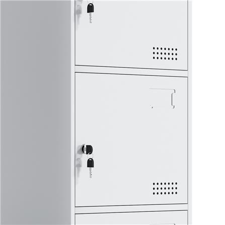 ตู้เหล็ก 3 บานเปิดทึบ FURDINI KULLEN FYD-BBY003 สีขาว_2