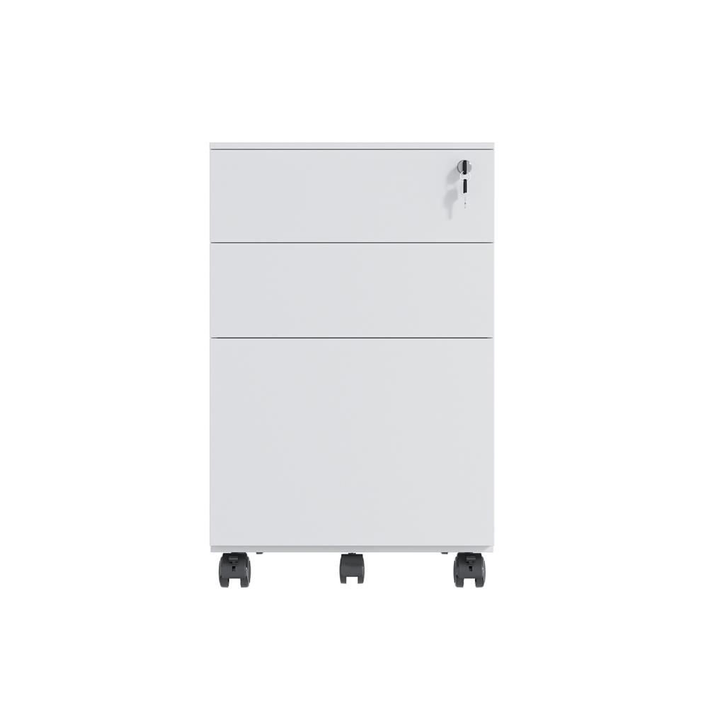 ตู้เหล็ก 3 ลิ้นชัก FURDINI KULLEN FYD-H016 สีขาว