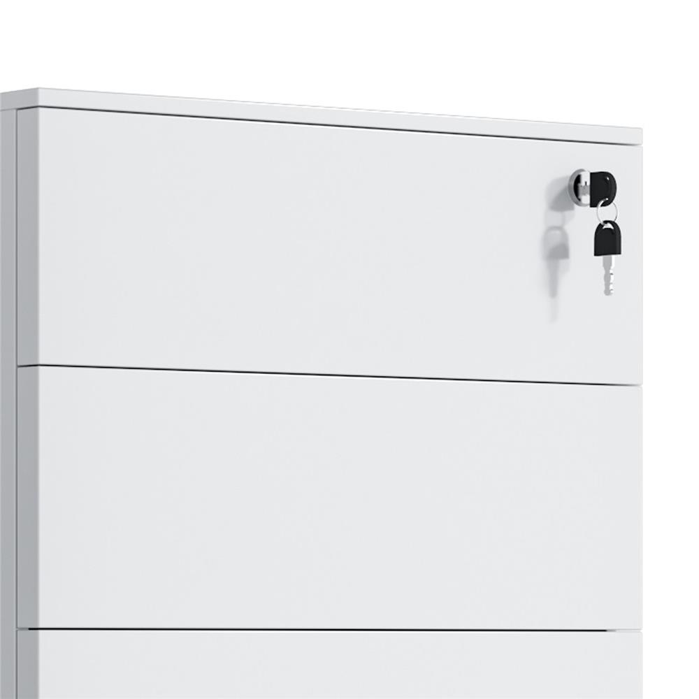 ตู้เหล็ก 3 ลิ้นชัก FURDINI KULLEN FYD-H016 สีขาว