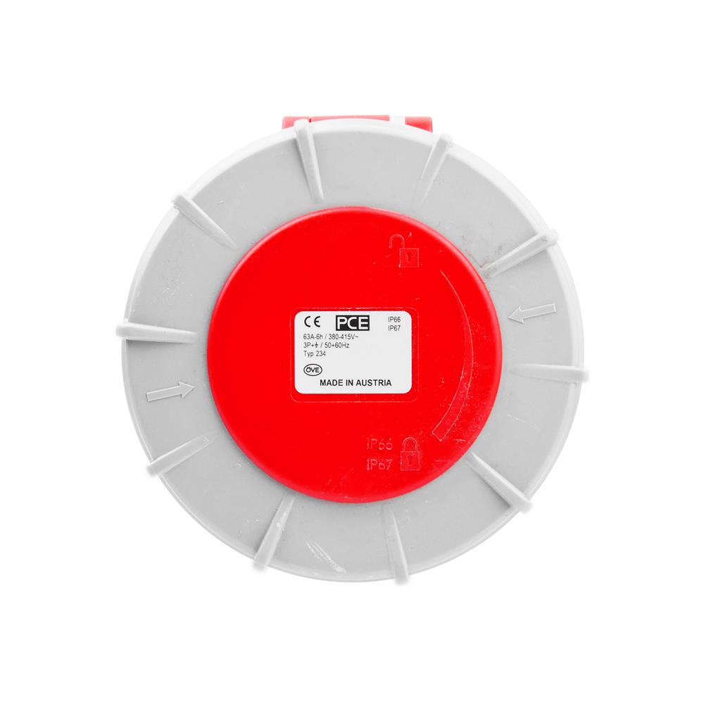 เพาเวอร์ปลั๊กตัวเมียกลางทางกันน้ำ HACO 4 PIN 234-6V