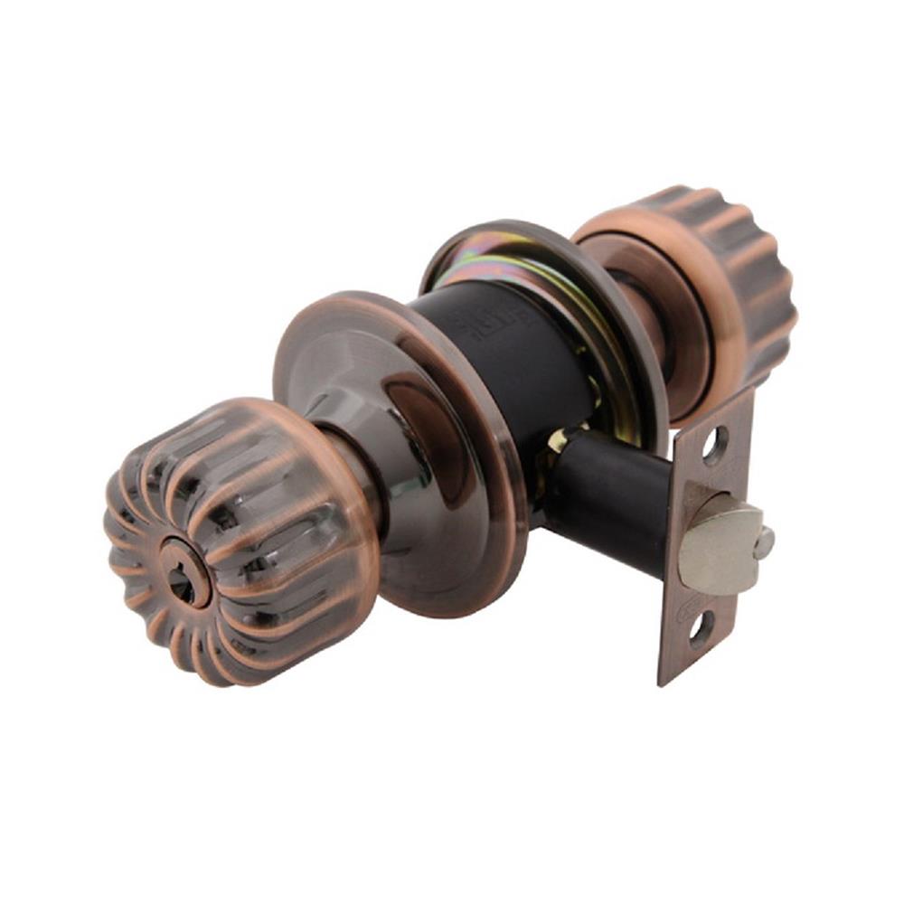 ลูกบิดทั่วไป SOLEX 7200 หัวฟักทอง สีทองแดงรมดำ