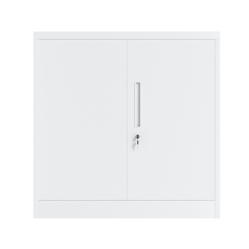 ตู้เหล็ก 2 บานเปิดทึบ FURDINI KULLEN FYD-W003 สีขาว