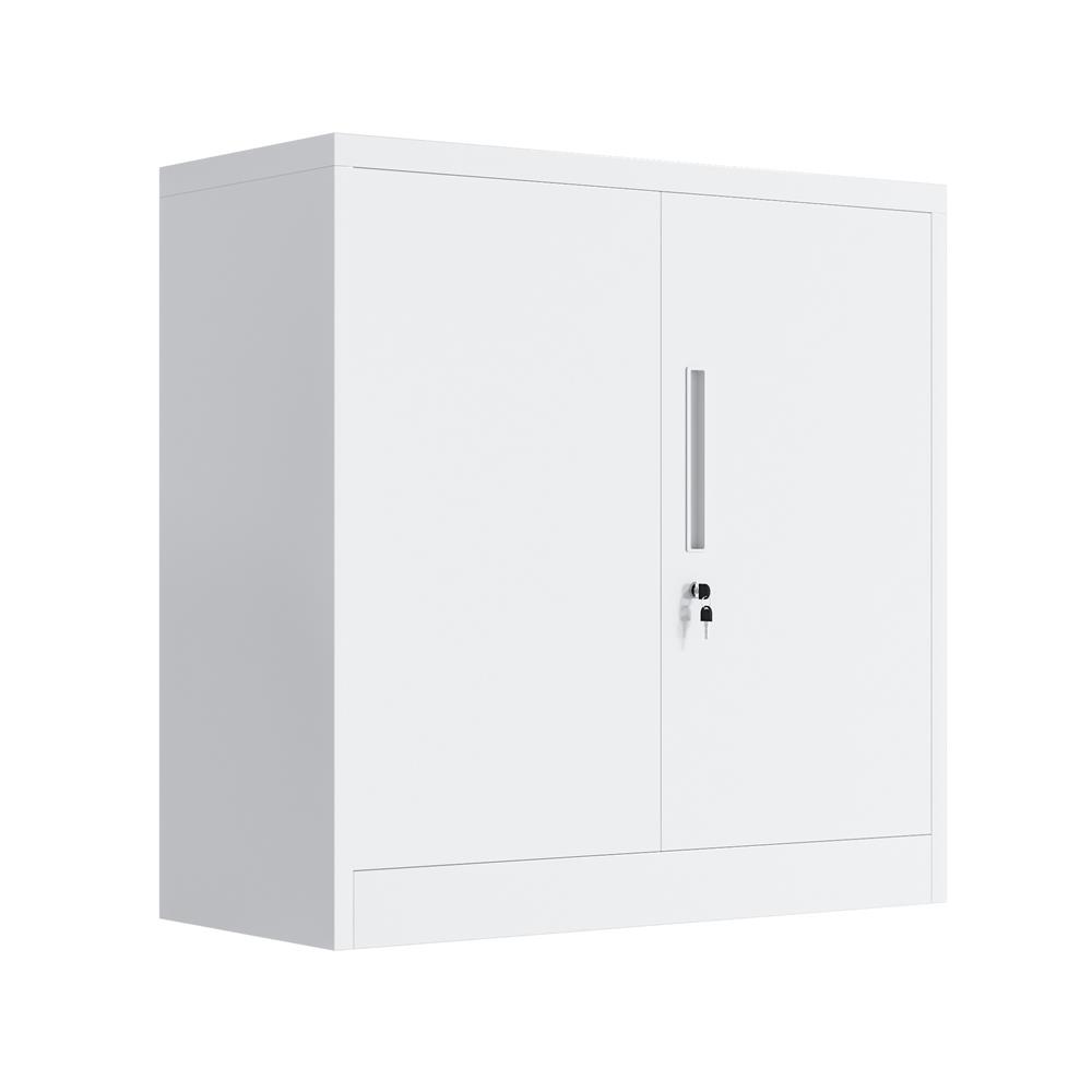 ตู้เหล็ก 2 บานเปิดทึบ FURDINI KULLEN FYD-W003 สีขาว