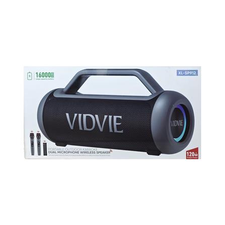 ลำโพงบลูทูธพร้อมไมค์ VIDVIE XL-SP912 สีดำ_6