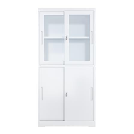 ตู้เหล็กสูงบานเลื่อน FURDINI KULLEN FYD-W017 สีขาว