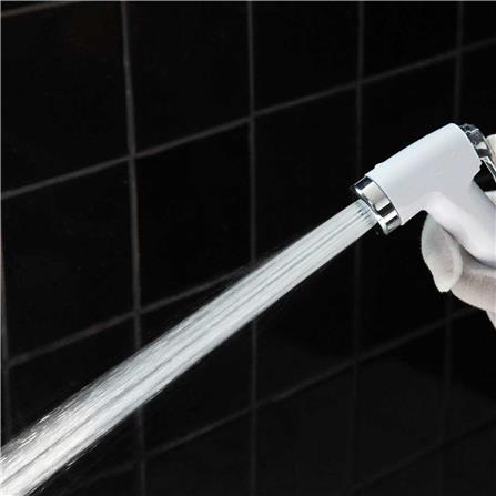 สายฉีดชำระครบชุด RASLAND RA H811-H4268 สีขาว_3