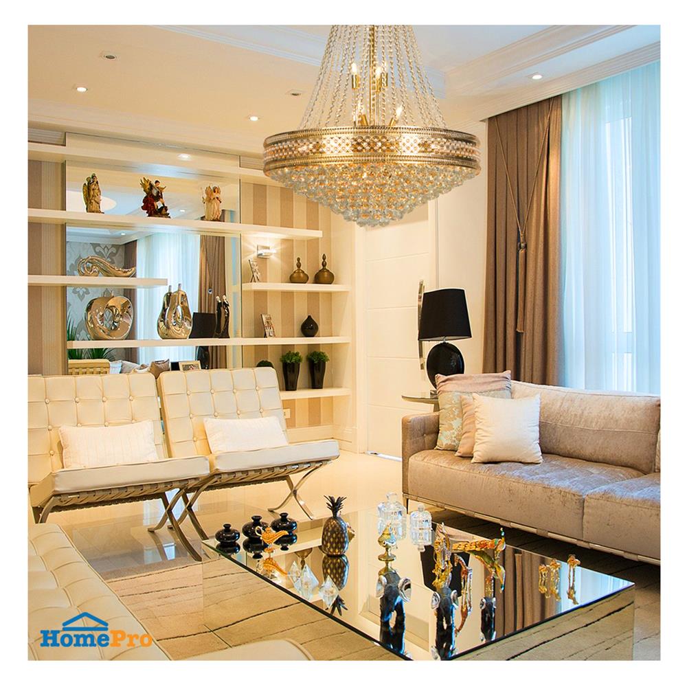 ไฟช่อ LUMAX 01-02990 สีทอง/ใส 24 หัว